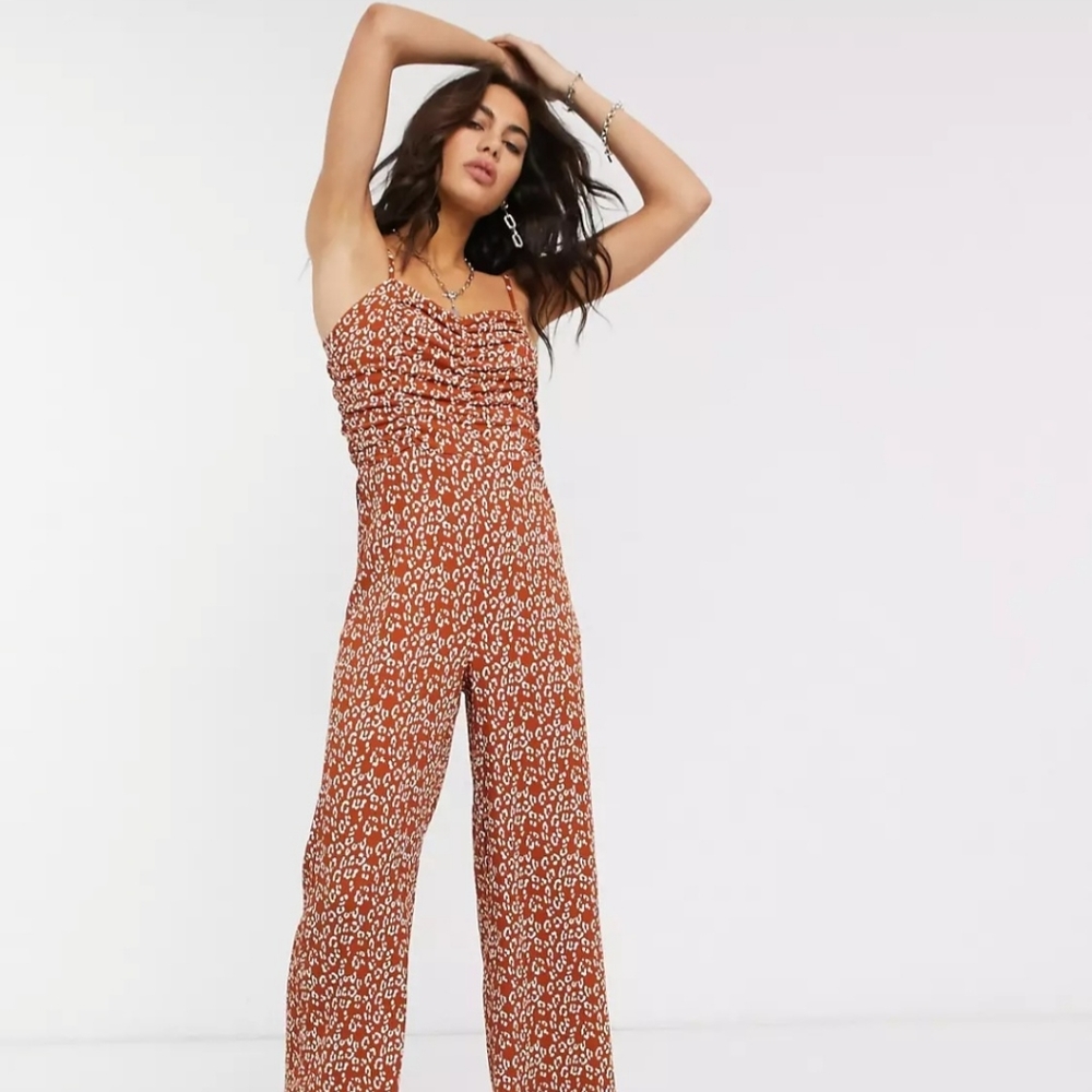Ruched jumpsuit